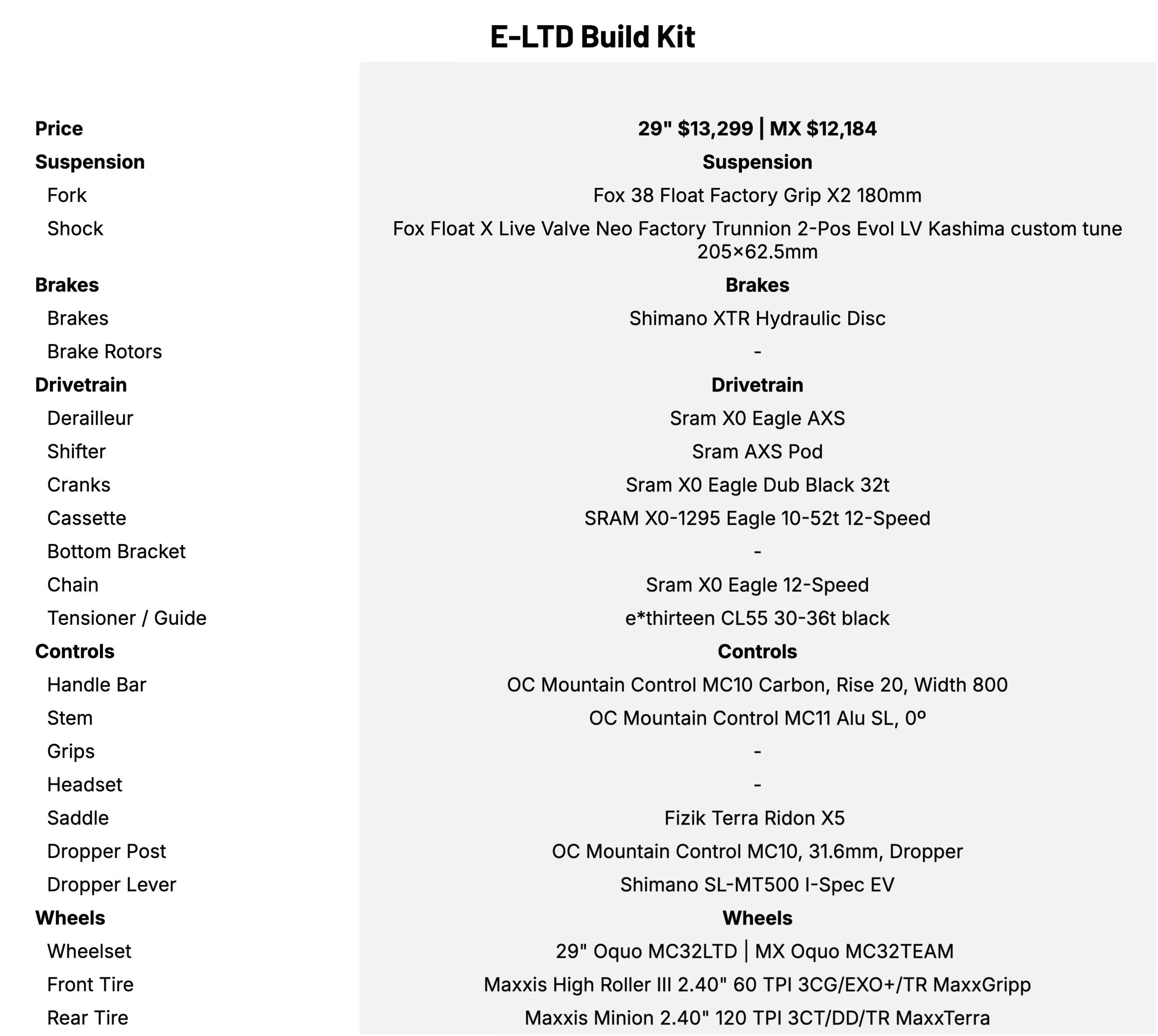 E10 Build Kit