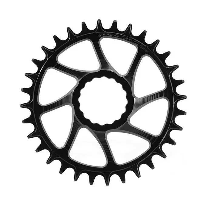 Garbaruk Chainring Race Face Cinch Boost Round 28T Black T-Type Compatible