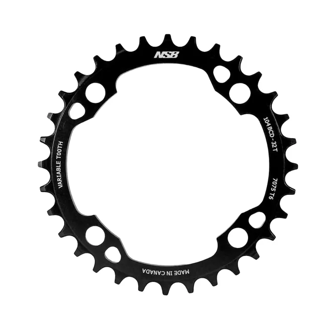 NSB 104 BCD Variable Tooth Chainring